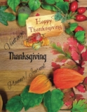 Vintage Thanksgiving Planner/Journal