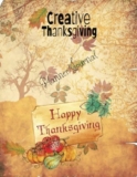 Creative Thanksgiving Planner/Journal